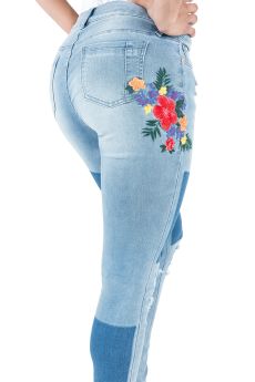 Internal Girdle Jeans JMC-402 / Define Your Curves Denim / Butt-Enhancing  Jeans for Women